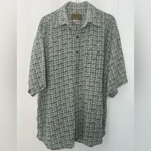 VTG 90s UTOPIA Silk Button-Up